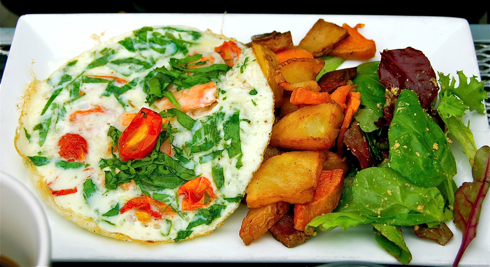School Bakery frittata