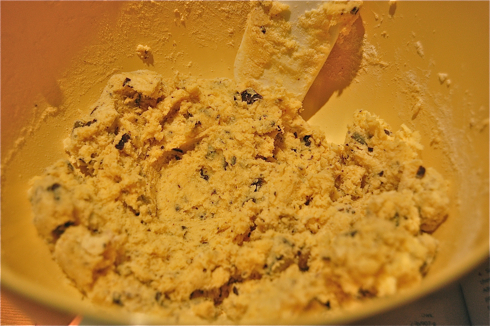 cookie dough batter