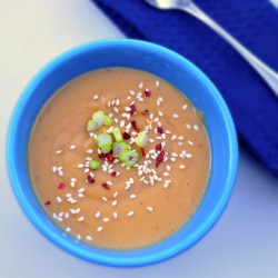 Coconut chili butternut squash soup recipe