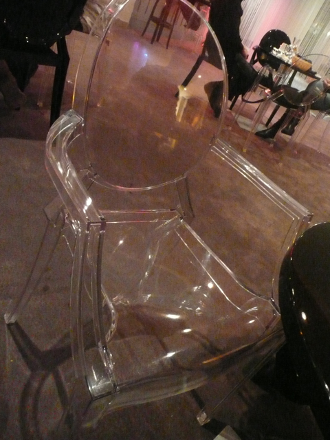 Weird plastic chair