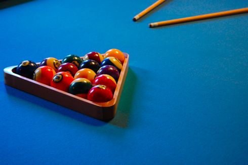 Hearst Castle pool table