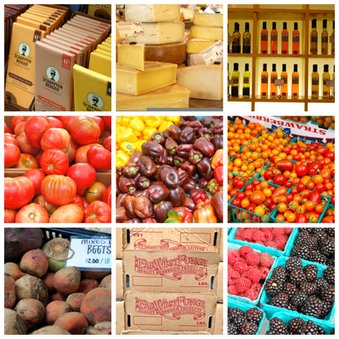 Ferry Building collage