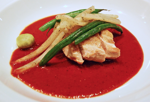 Mole amarillo de pollo