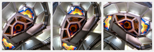 Inside Jose Morelos statue Janitzio