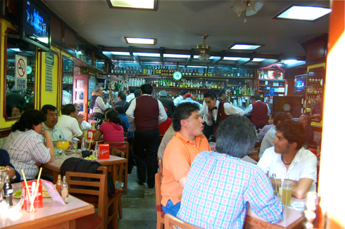 inside Cantina la Mascota