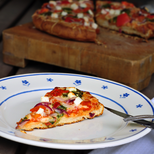 Dr Oetker panbello pizza slice