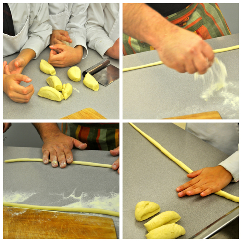 Rolling cavatelli