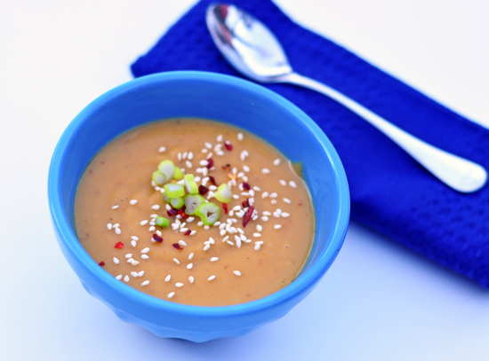 Coconut-chili butternut squash soup recipe