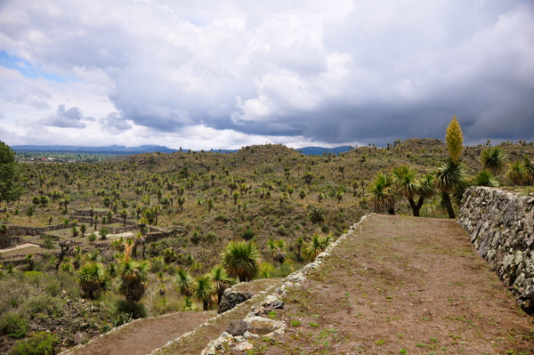 Cantona archeological site La Casa Del Sol near Puebla Mexico 7