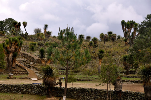 Cantona archeological site La Casa Del Sol near Puebla Mexico 1