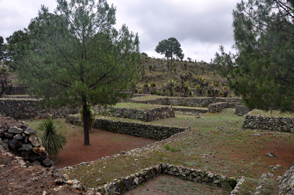 Cantona archeological site La Casa Del Sol near Puebla Mexico 4