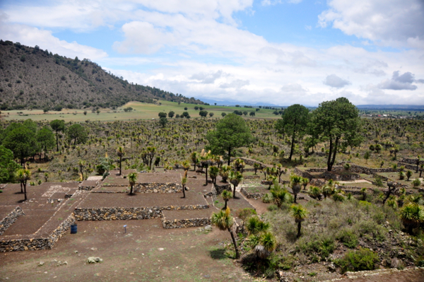 Cantona archeological site La Casa Del Sol near Puebla Mexico 6