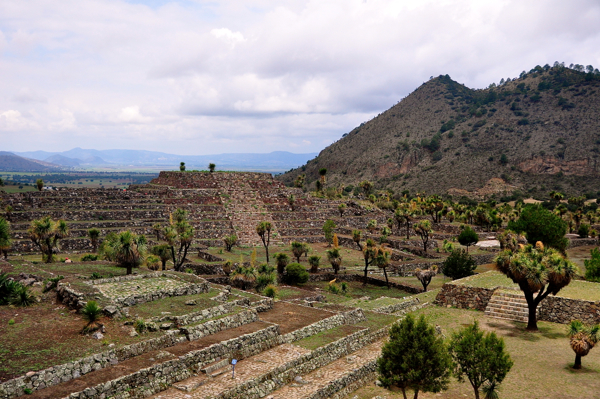 Cantona archeological site La Casa Del Sol near Puebla Mexico 10