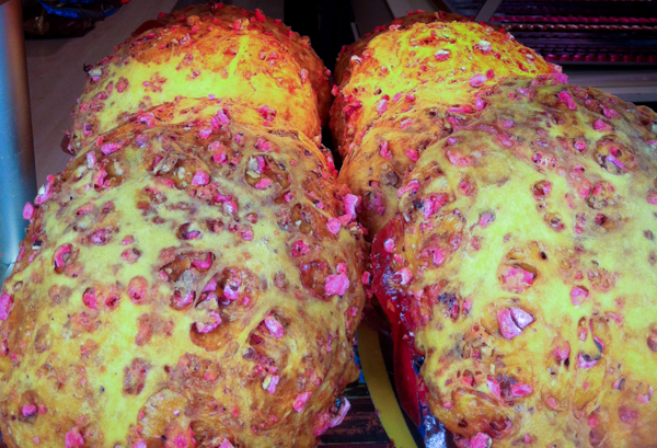 Praluline in the window of Pralus, Paris