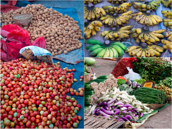 At the Kalaw morning market At the Kalaw morning market
