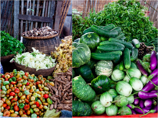 Fresh produce at Kalaw Market Fresh produce at Kalaw Market