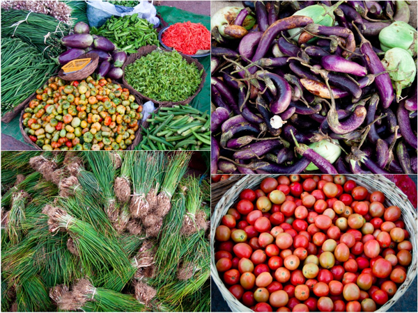 Local colours at Kalaw morning market Local colours at Kalaw morning market