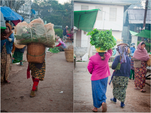 Market morning in Kalaw