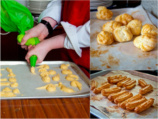 Baking with kids making choux pastry by eat. live. travel. write.
