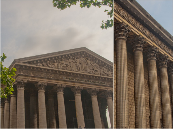 Eglise de la Madeleine Paris on eatlivetravelwrite.com