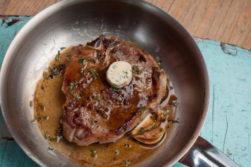 French Fridays with Dorie: Veal Chops with Rosemary Butter | eat. live ...
