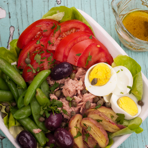 Dorie Greenspan's salade Nicoise on eatlivetravelwrite.com
