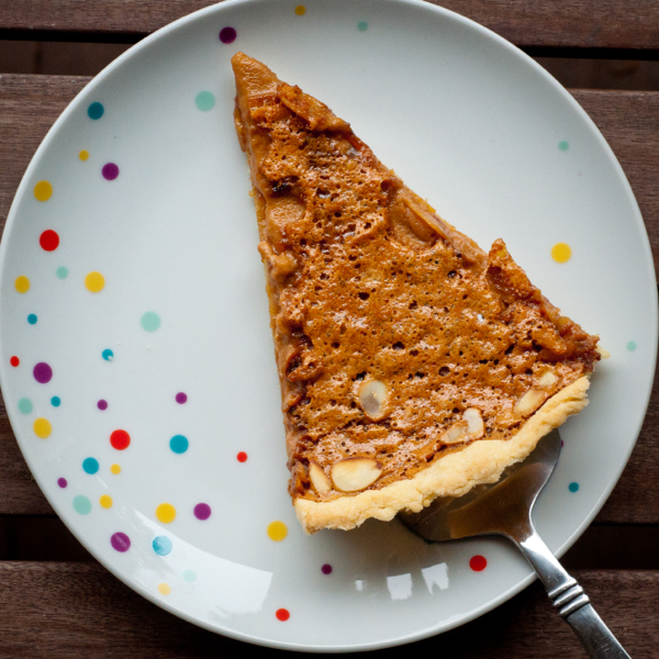 Dorie Greenspan Caramel Almond Tart for French Fridays with Dorie on eatlivetravelwrite.com