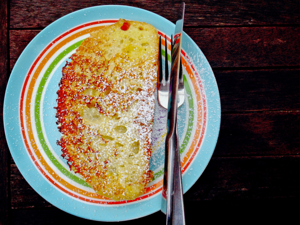 Dorie Greenspan's sugar crusted French toast for French Fridays with Dorie on eatlivetravelwrite.com
