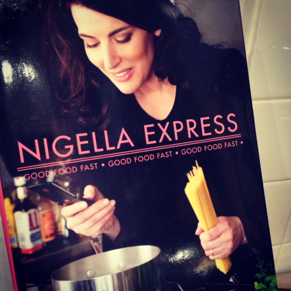 Nigella Express book cover on eatlivetravelwrite.com