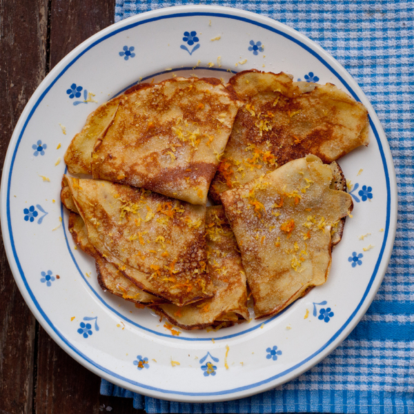 Crepes from Around my French Table on eatlivetravelwrite.com