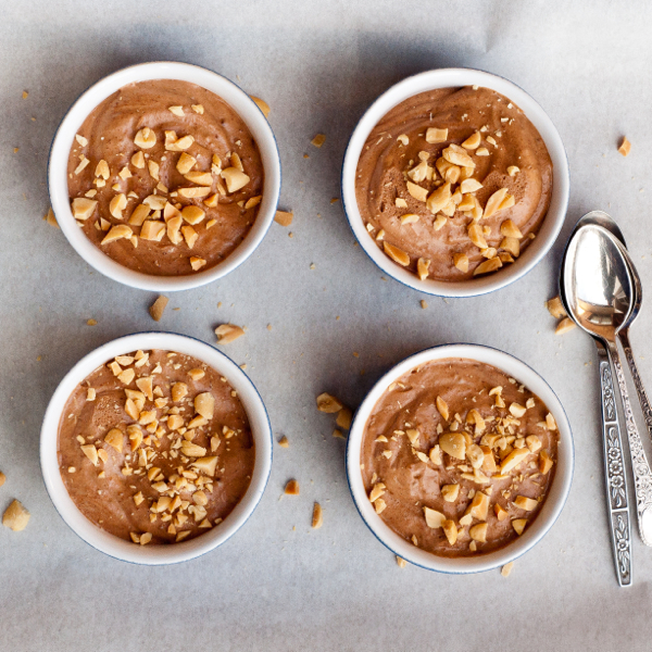 Chocolate Peanut Butter Mousse from Lynn Crawford on eatlivetravelwrite.com