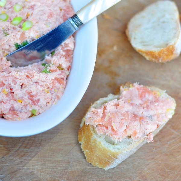 Salmon rillettes from Around my French Table on eatlivetravelwrite.com
