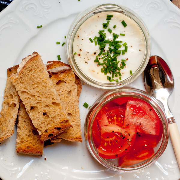 Dorie Greenspan coddled eggs with foie gras on eatlivetravelwrite.com