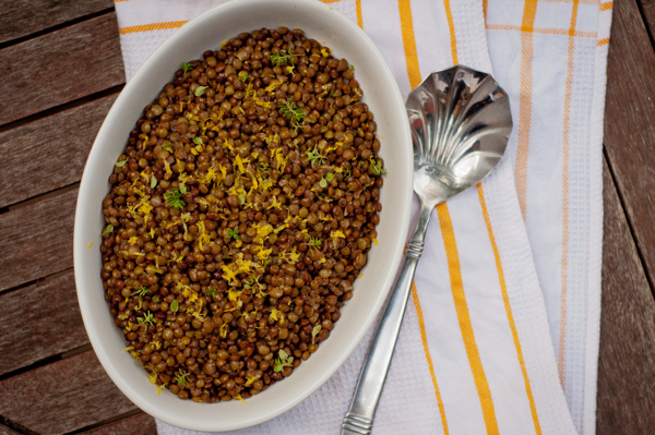 French lentils from Around my French Table on eatlivetravelwrite.com