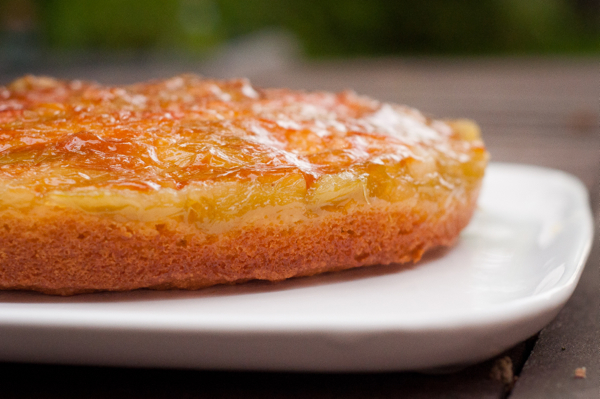 Dorie Greenspan rhubarb brown sugar cake for Tuesdays with Dorie on eatlivetravelwrite.com