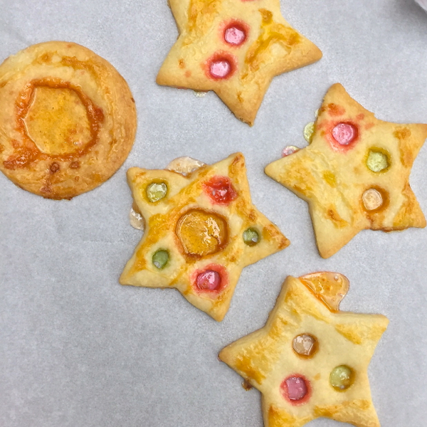Dorie Greenspan stained glass cookies from Baking Chez Moi on eatlivetravelwrite.com