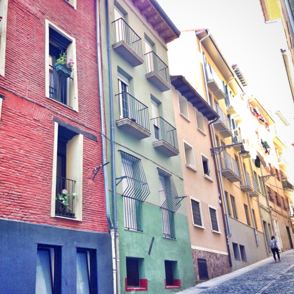 Pamplona on the Camino on eatlivetravelwrite.com