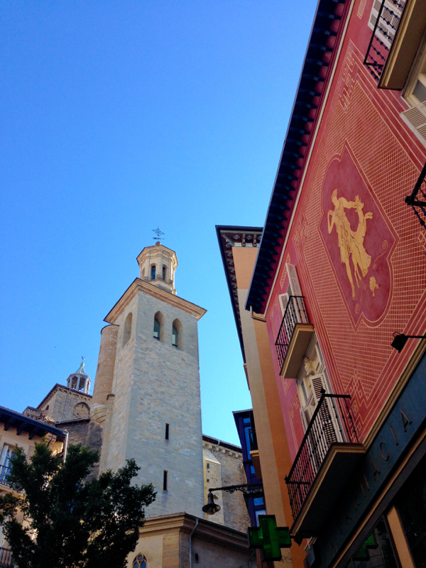 Colours of Pamplona on the Camino de Santiago on eatlivetravelwrite.com