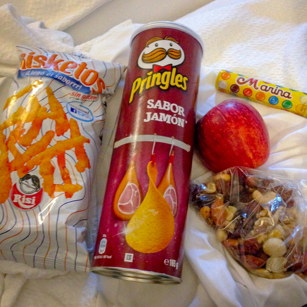 Snacks in Estella for walking the Camino de Santiago on eatlivetravelwrite.com