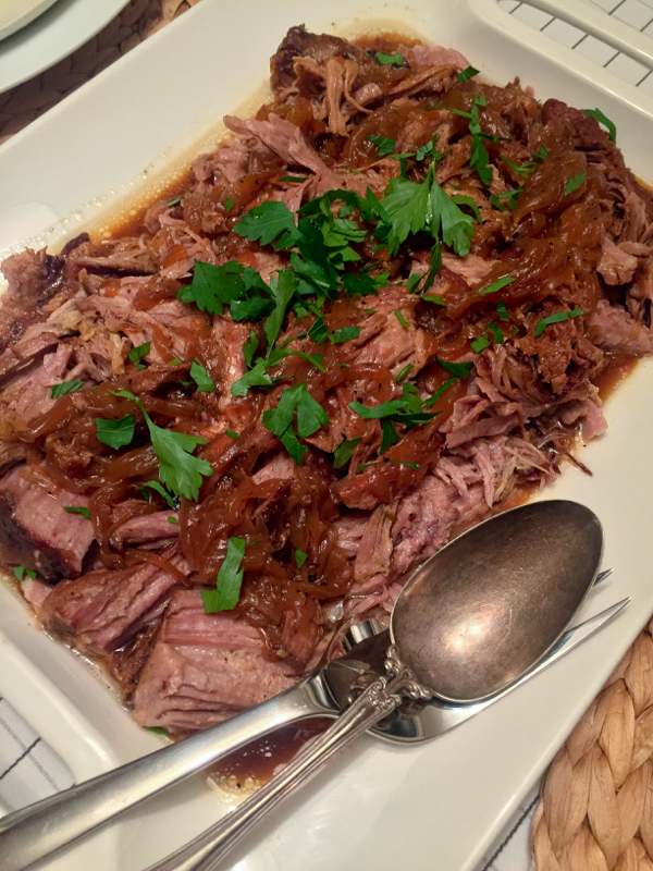Ruth Reichl cider braised pork shoulder o