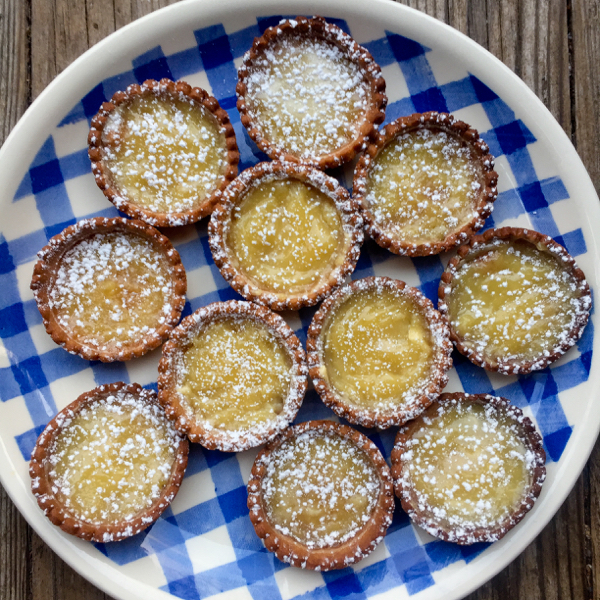 Dorie Greenspan mini caramel tarts for tuesdays with Dorie on eatlivetravelwrite.com