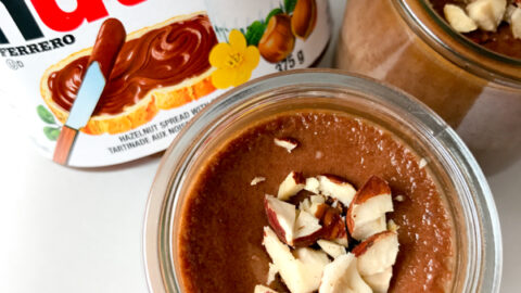 Pots de creme with Nutella on eatlivetravelwrite.com