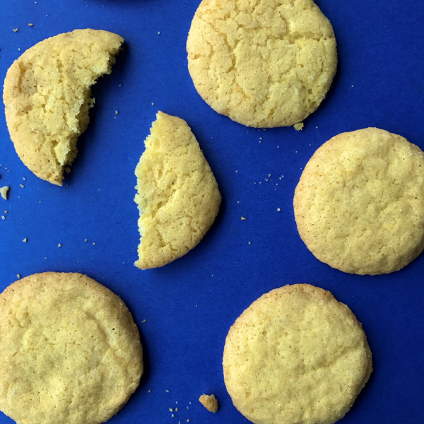 Lemon sugar cookies from Dories Cookies image on eatlivetravelwrite.com