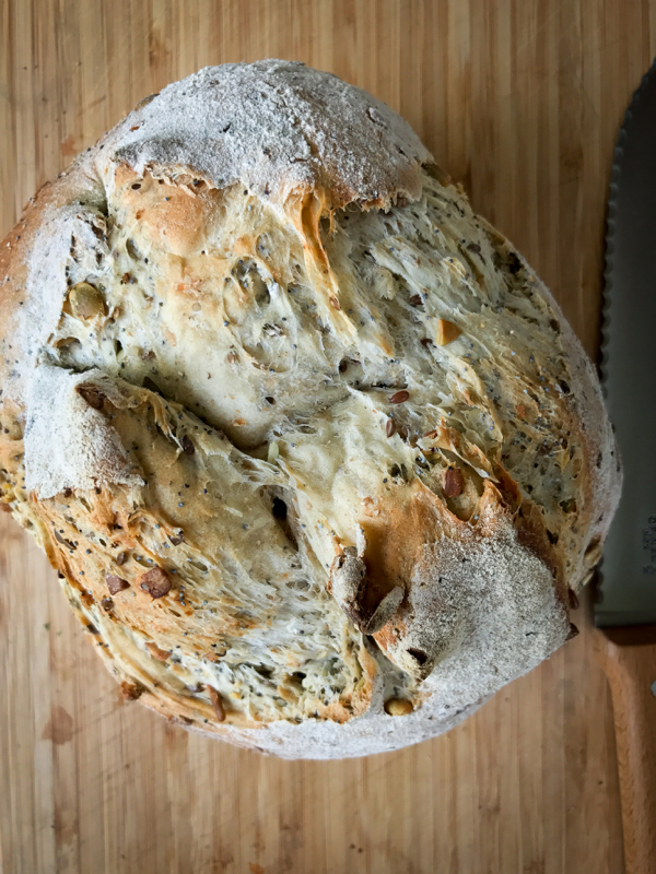 French Fridays Multigrain bread from My Paris Kitchen eat. live