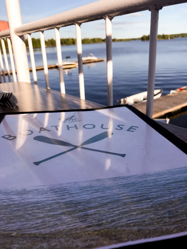 Lake view from The BoatHouse at Viamede Resort on eatlivetravelwrite.com