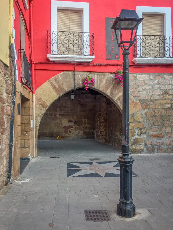 Leaving Najera on the Camino de Santiago on eatlivetravelwrite.com