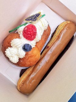 Rum baba chantilly from Stohrer in paris on eatlivetravelwrite.com
