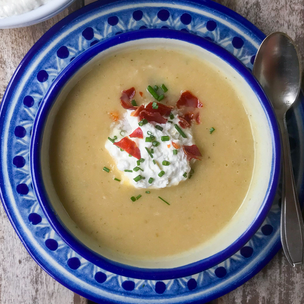 French Fridays: Celery root soup with horseradish cream from My Paris ...