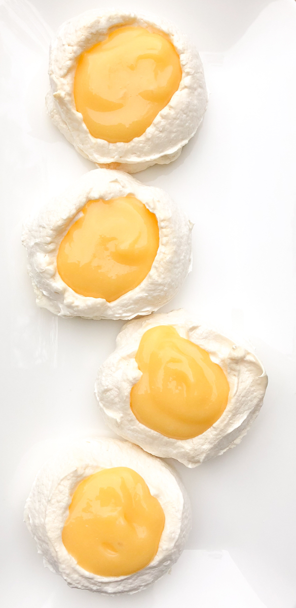 Sunny Side up Meringues from Dorie Greenspan Dories Cookies on eatlivetravelwrite.com