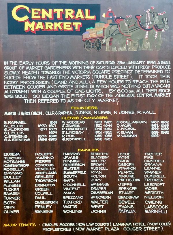 Adelaide Central Market history on eatlivetravelwrite.com